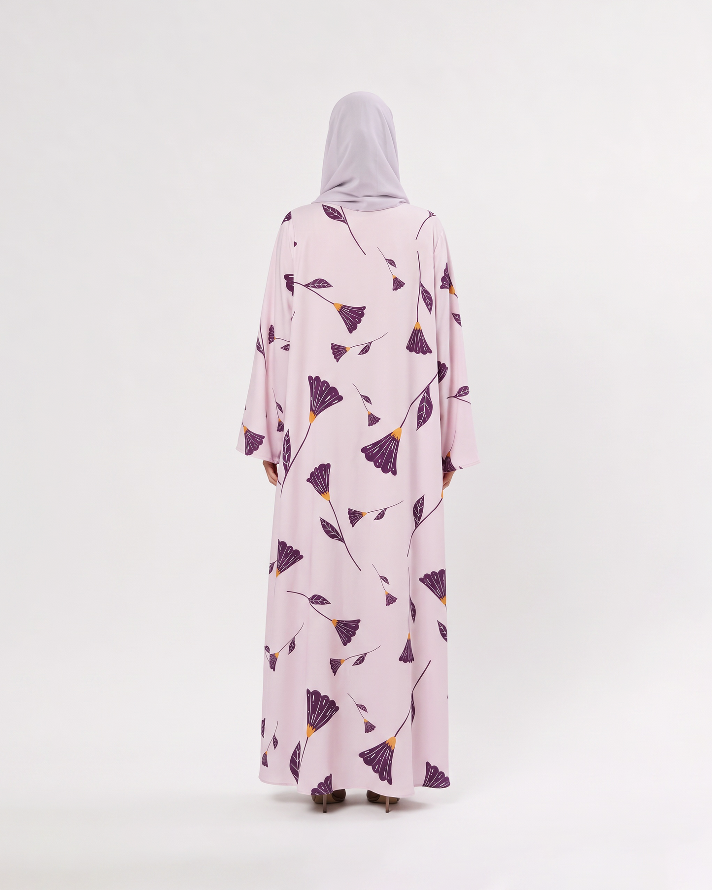 Lilac Ginkgo Abaya