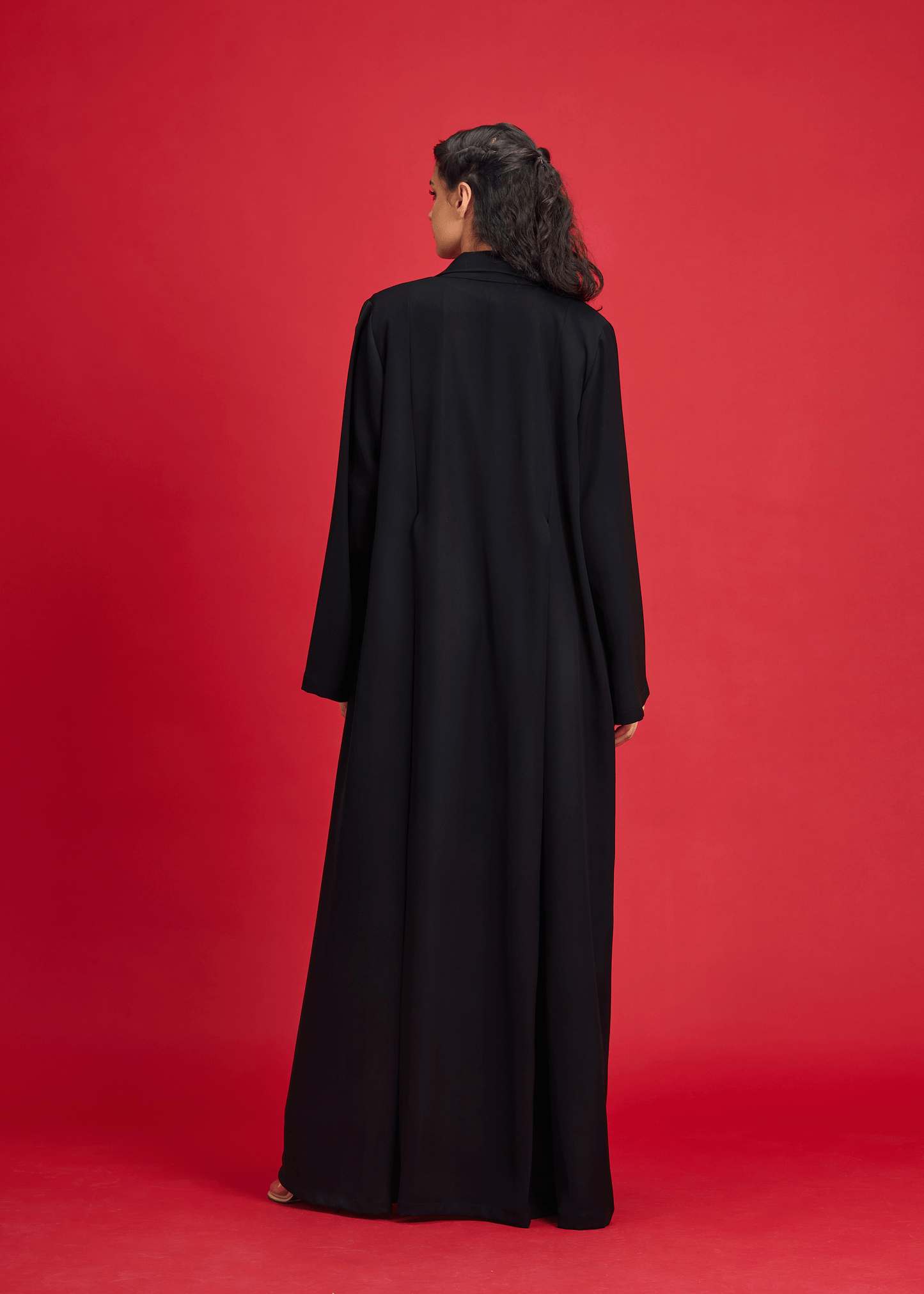 BLACK BLAZER STYLE ABAYA