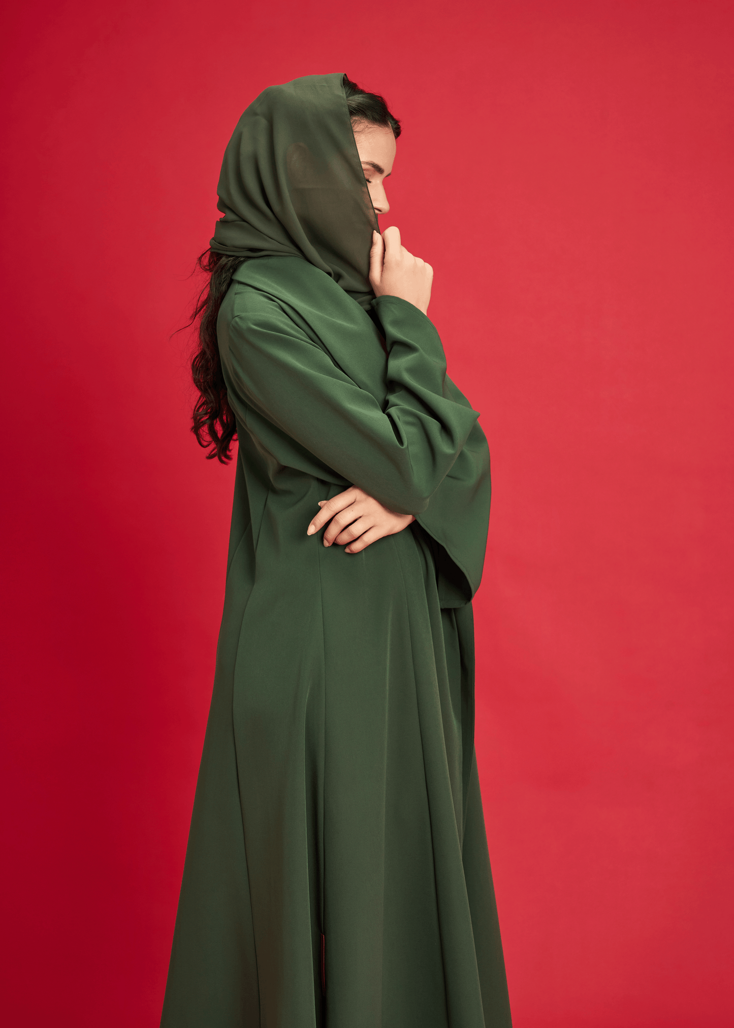 GREEN LIGHT CREPE OVERLAP STYLE