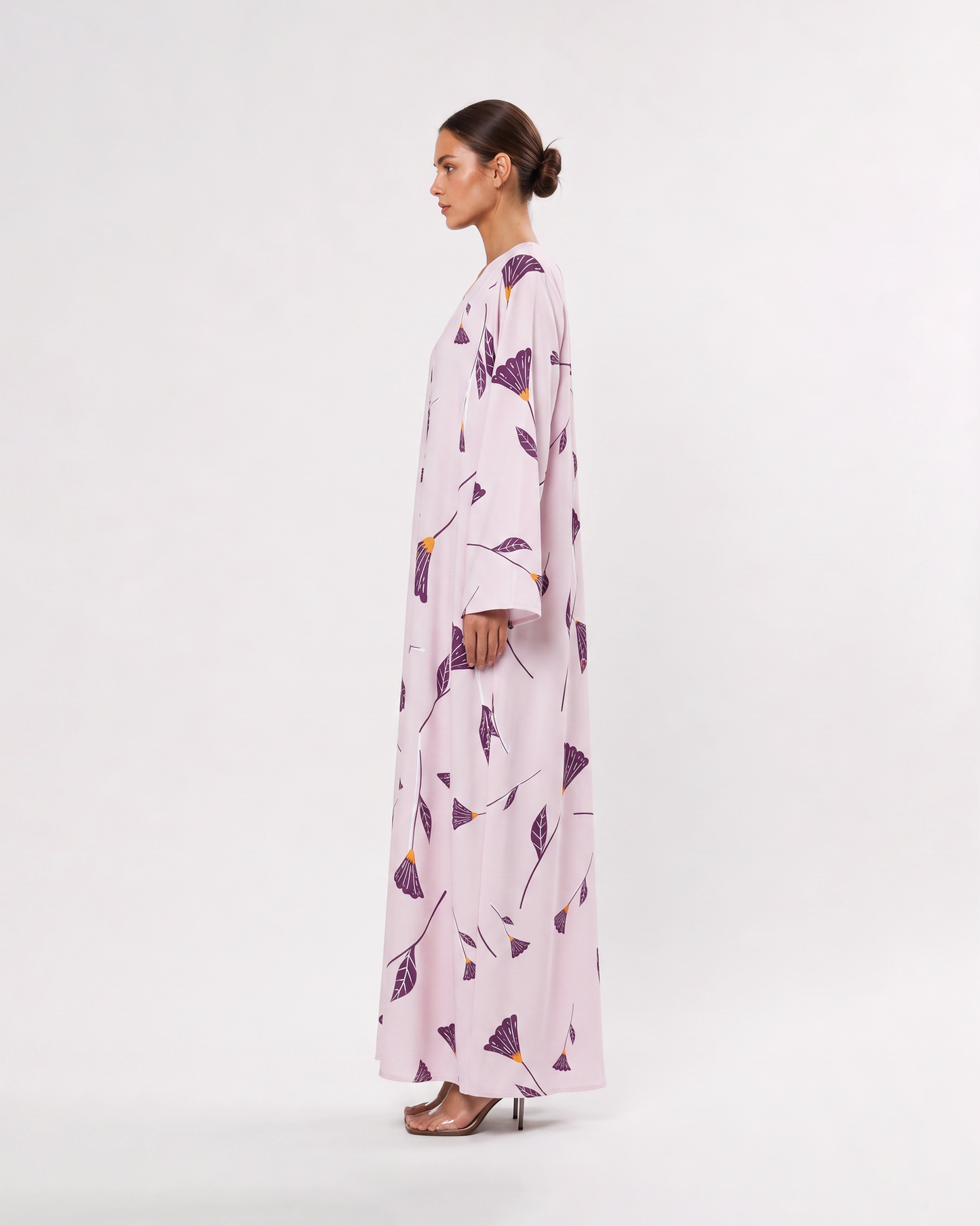 Lilac Ginkgo Abaya