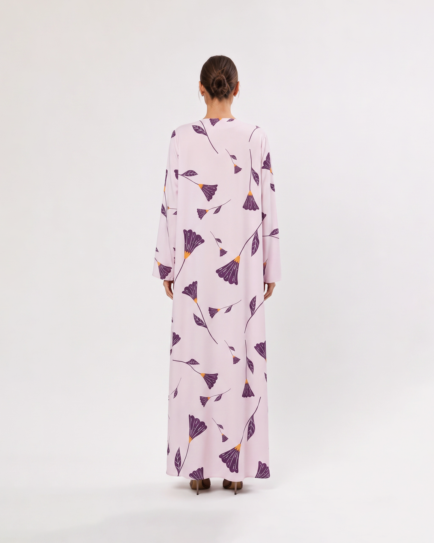 Lilac Ginkgo Abaya