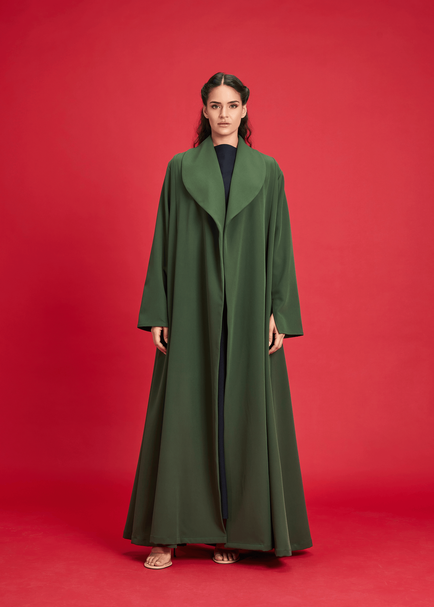 GREEN LIGHT CREPE OVERLAP STYLE