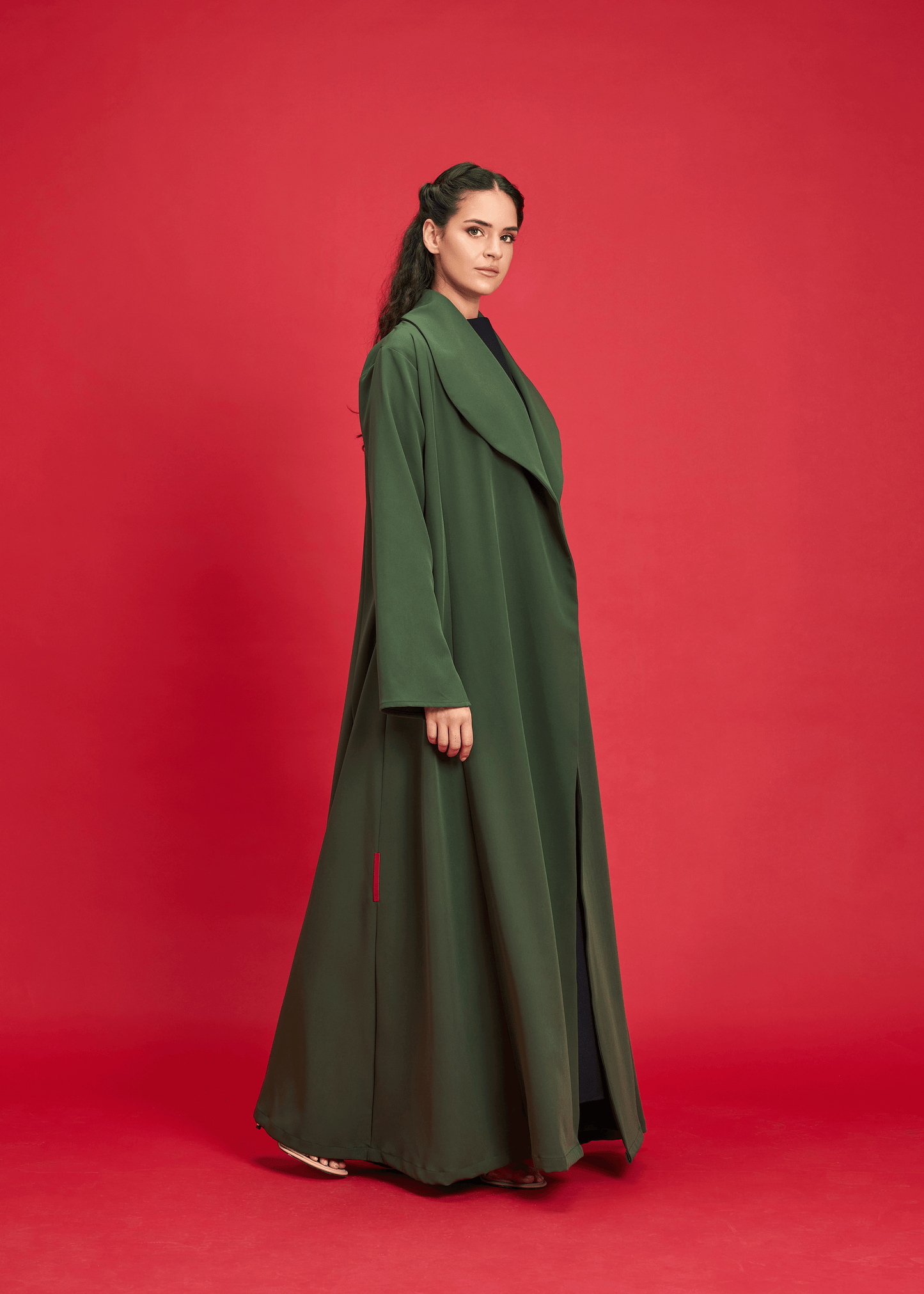 GREEN LIGHT CREPE OVERLAP STYLE