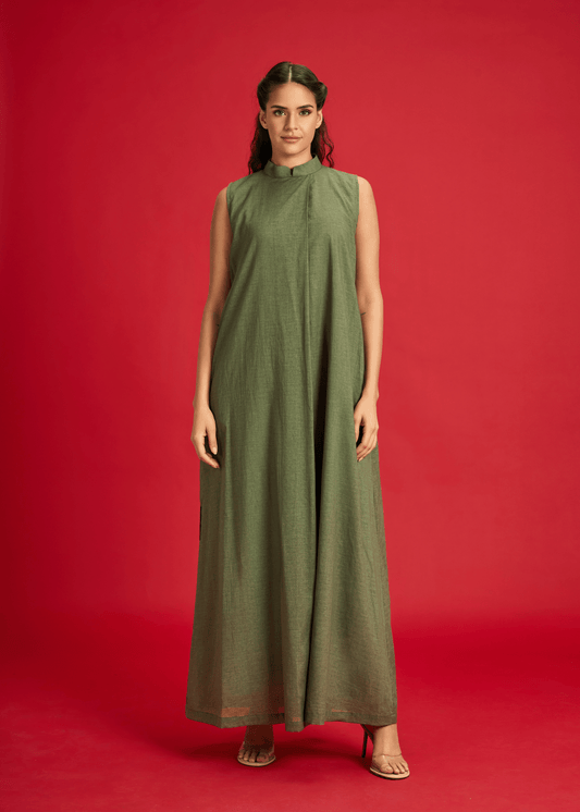 GREEN SOFT LINEN INNER