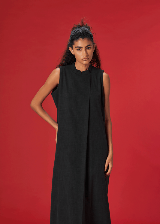 BLACK LINEN INNER