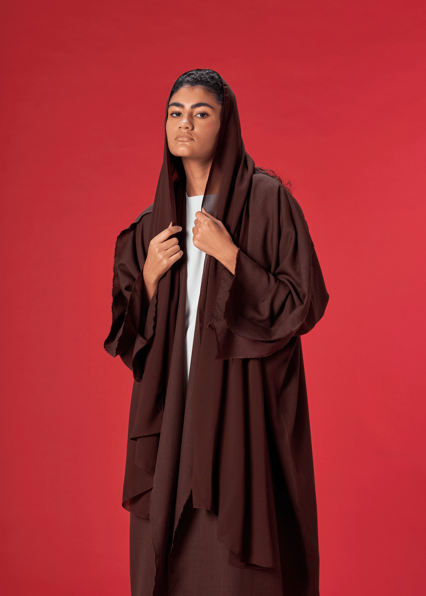 BROWN KLOAKS SIGNATURE ABAYA