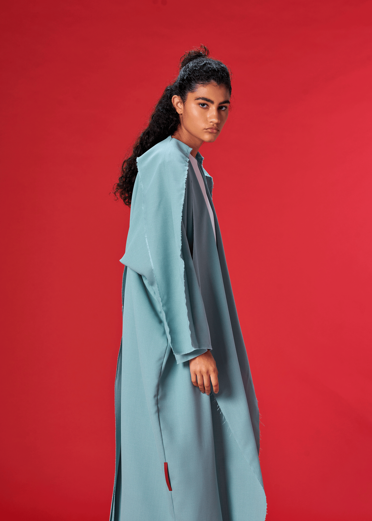 LIGHT BLUE KLOAKS SIGNATURE ABAYA